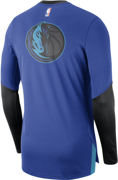 Dallas Mavericks City Edition 2018-2019 Nike L/s Shooter (620x620), Png Download