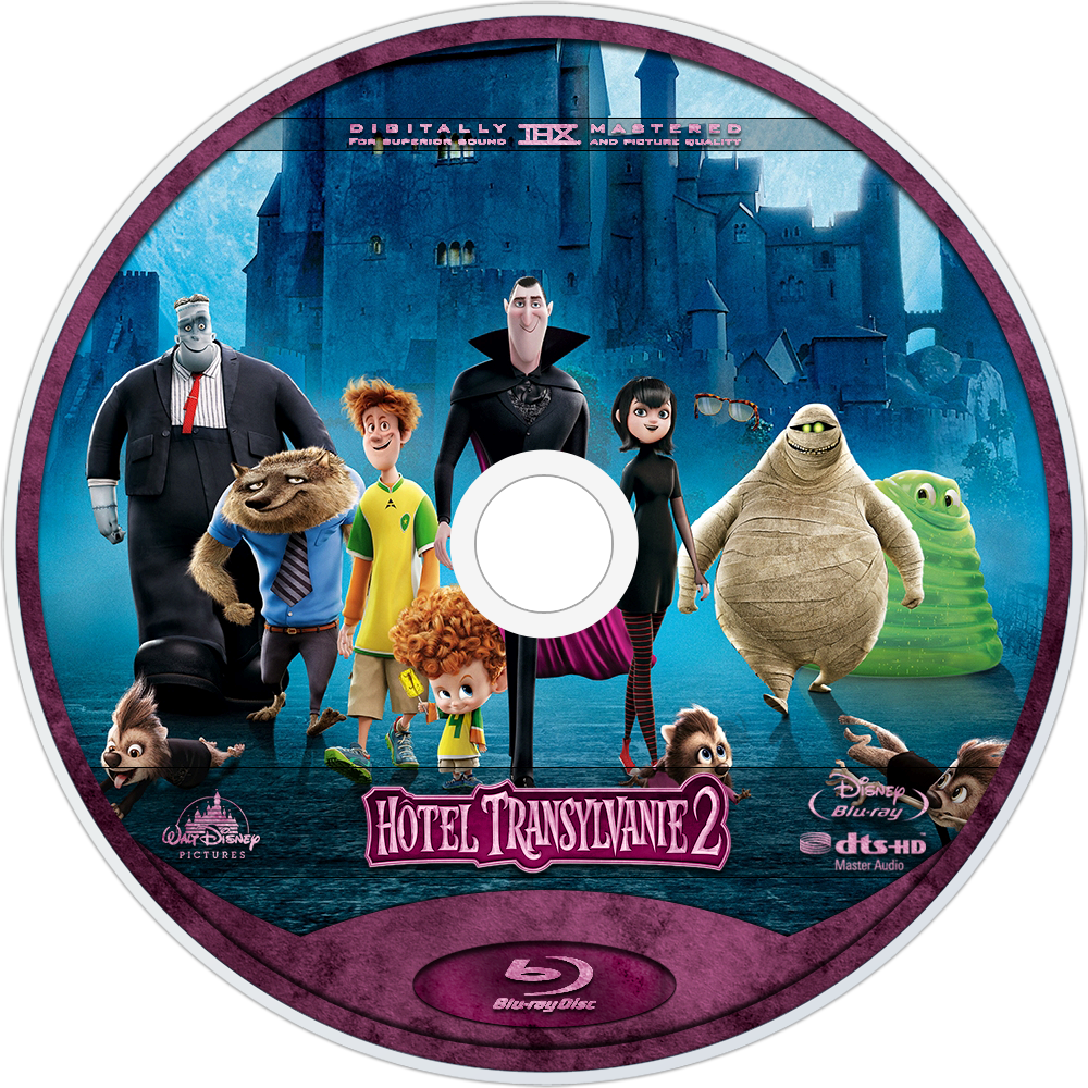 Hotel Transylvania 2 Dvd Cover (1000x1000), Png Download