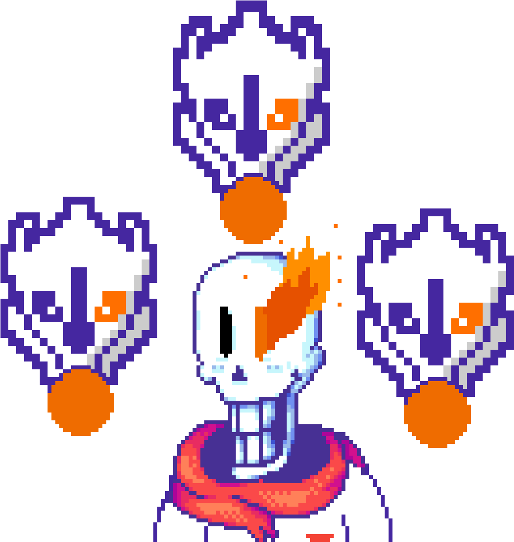 Papyrus's Gaster Blaster (1152x1152), Png Download