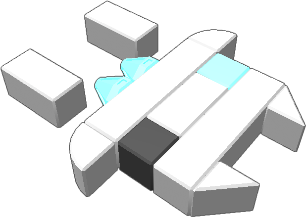 A Small Version Of Gaster Blaster It Doesn't Move But (768x768), Png Download