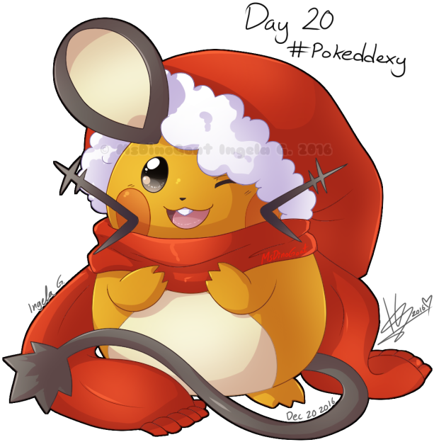 Day 20 Dedenne (650x650), Png Download