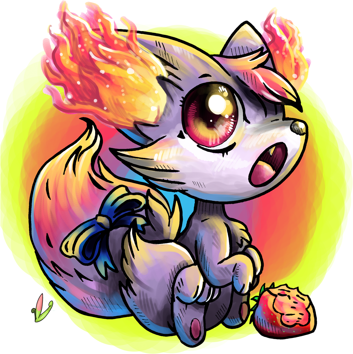 Shiny Fennekinz (1210x1205), Png Download