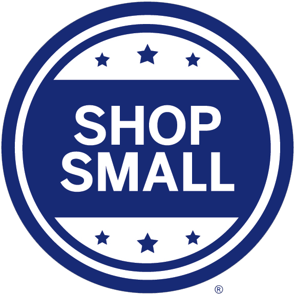 Shop Small Logo (576x577), Png Download