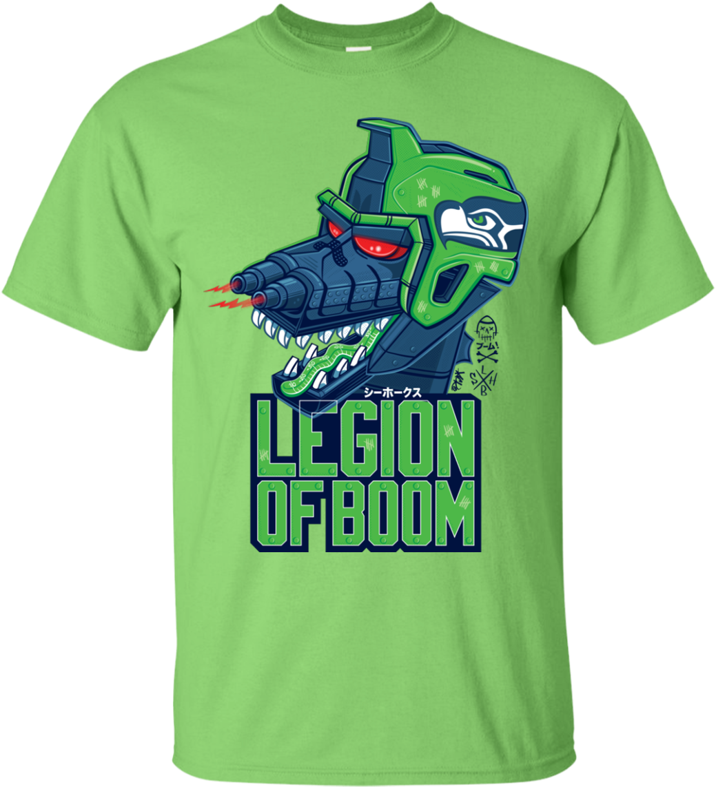 Legion Of Boom Mecha Godzilla Scream (1155x1155), Png Download