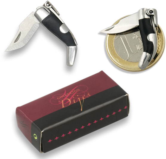 Pocket Knife Miniature Dije Jerezana (612x562), Png Download