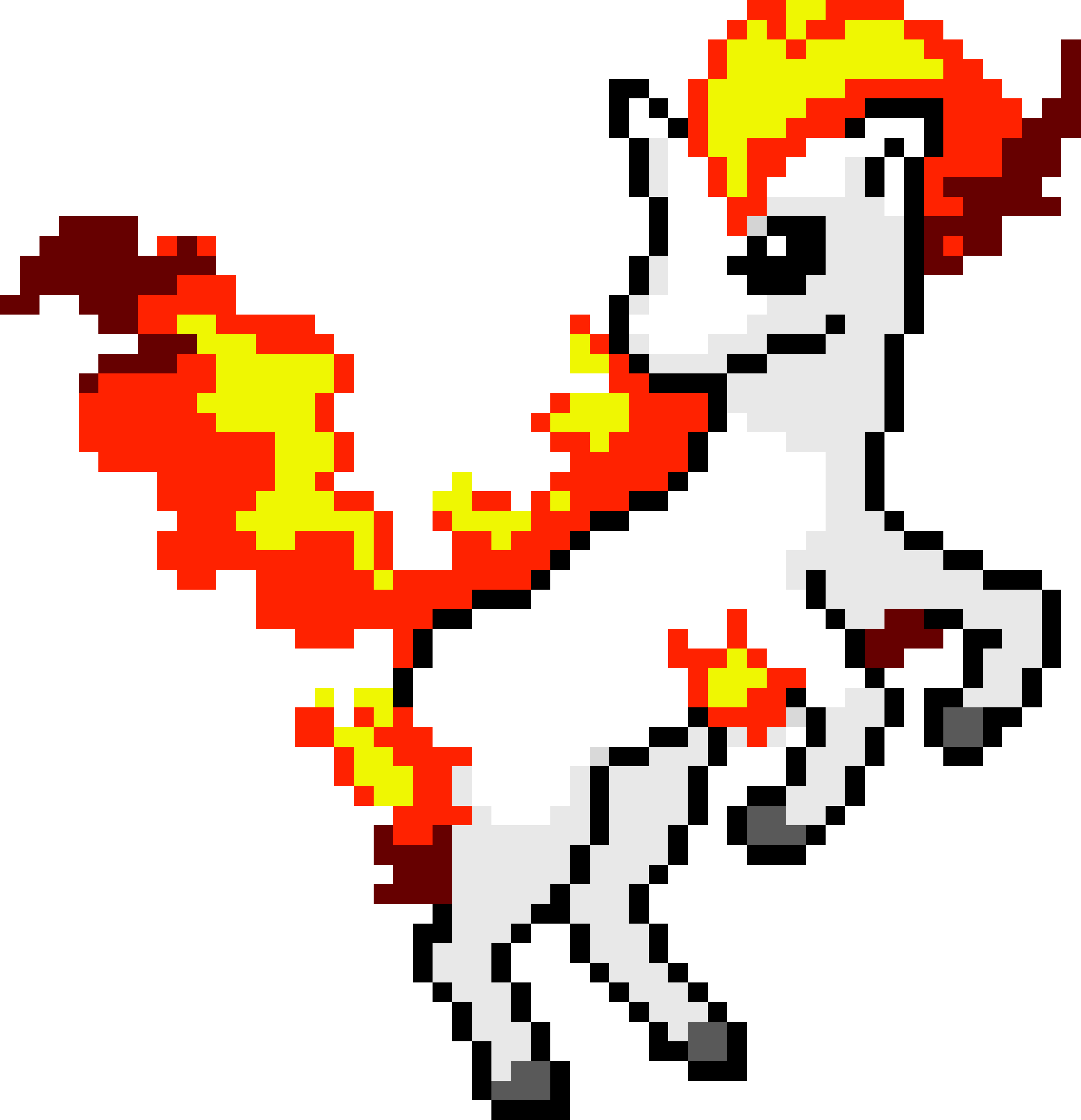 Ponyta (6200x6200), Png Download