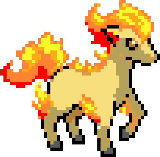 Ponyta (590x540), Png Download