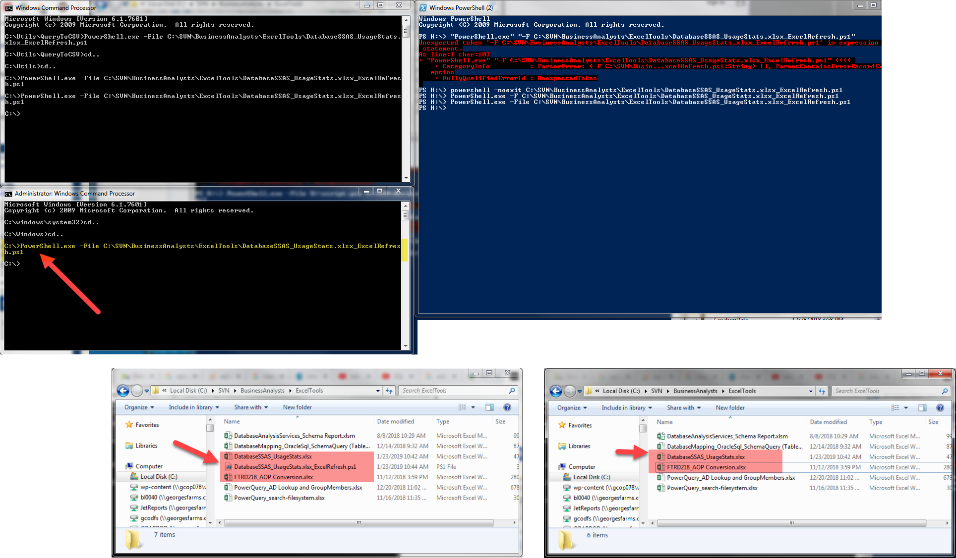 Powershell Exec Filedisappears (1928x1127), Png Download
