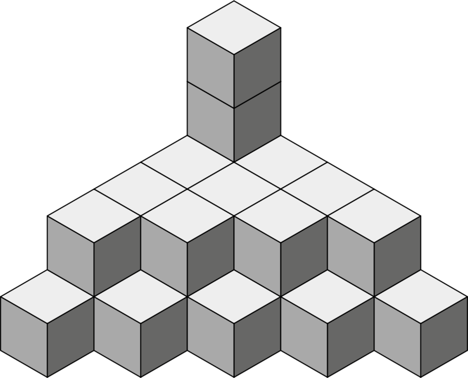 Symmetry Angle Geometry Line Soma Cube (927x750), Png Download