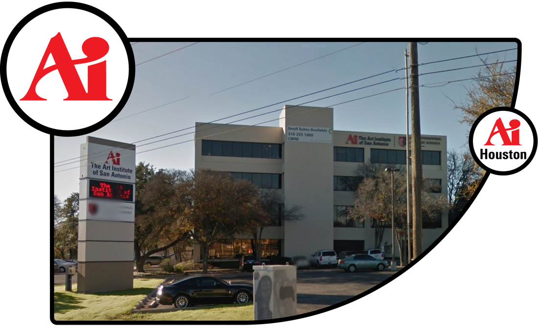 The Art Institute Of San Antonio (1100x671), Png Download