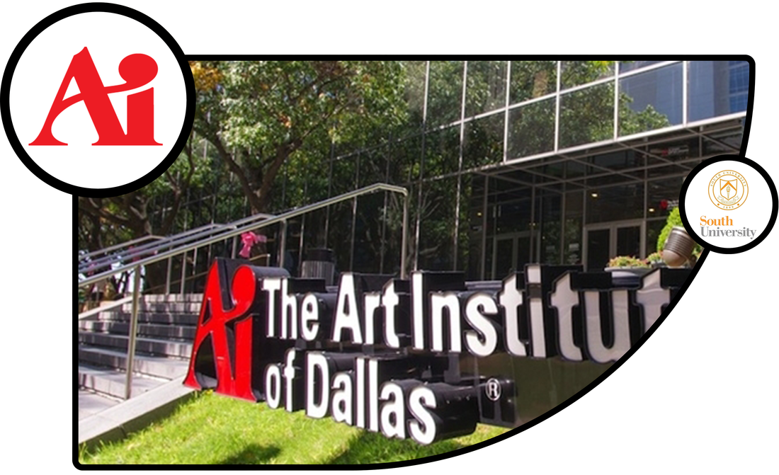 The Art Institute Of Dallas (1100x671), Png Download