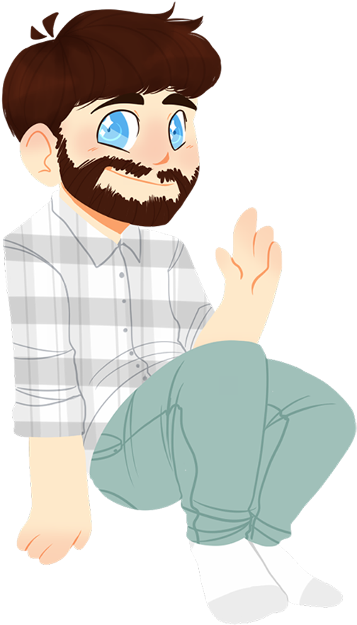 Game Grumps Barry Is A Pecos Precious Human (800x1023), Png Download