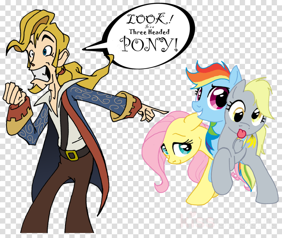 Pony Clipart Pony Applejack Derpy Hooves (900x760), Png Download