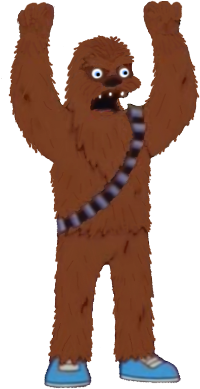 Wookiee (673x895), Png Download
