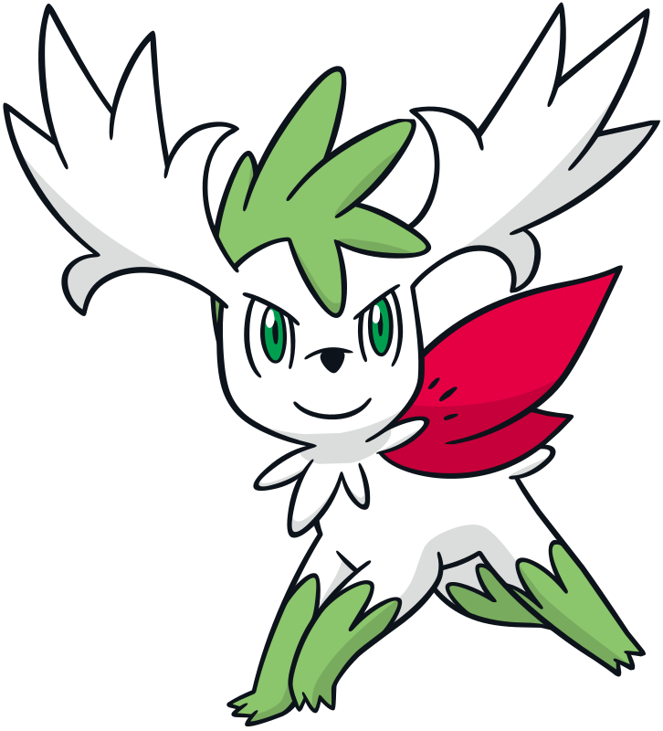 Shaymin Global Link Artwork (726x800), Png Download