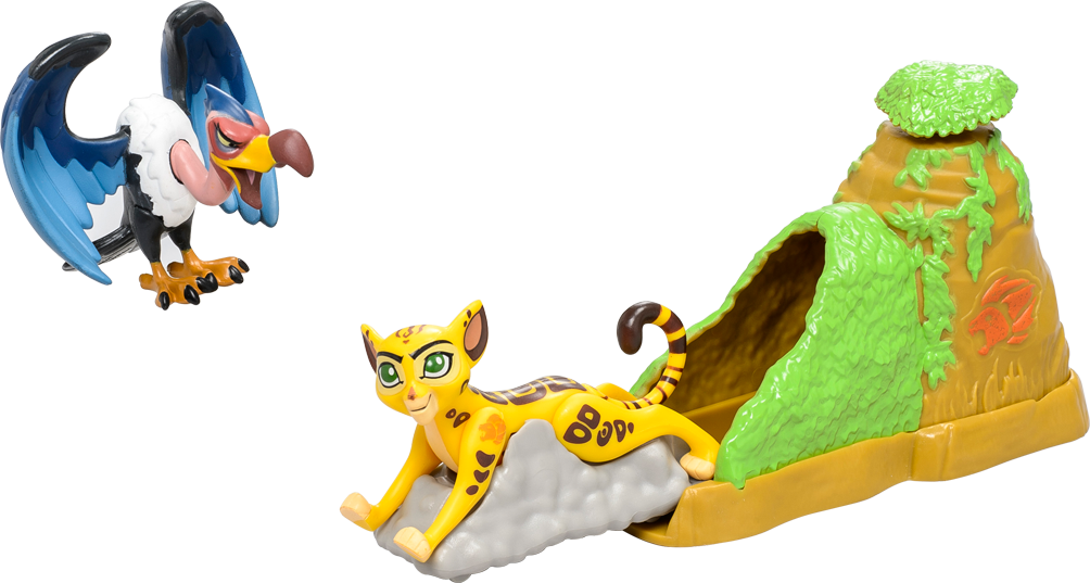 Lion Guard Figure W/ Playset, , Large (1004x537), Png Download