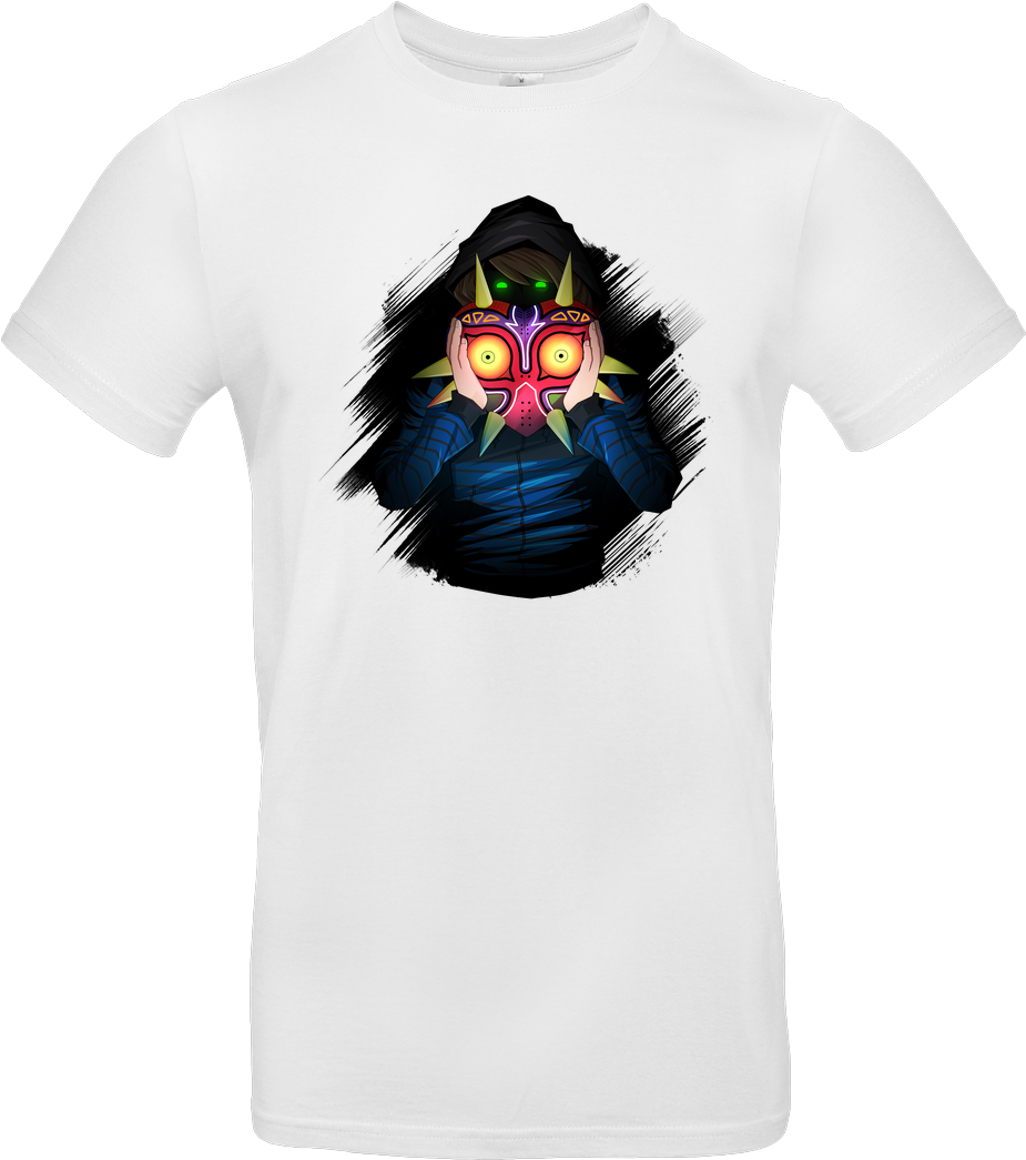 Majoras Mask T-shirt B&c Exact (1044x1044), Png Download