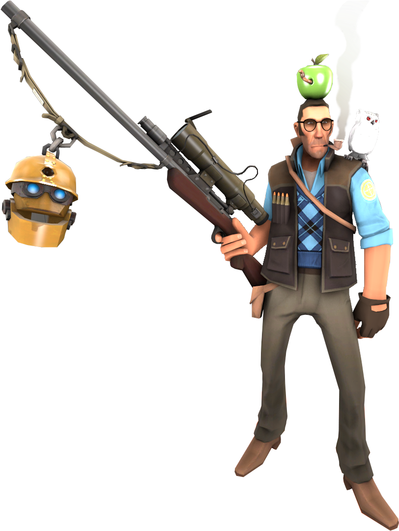 Made An Sfm Render Of My Sniper Loadout (1920x1080), Png Download