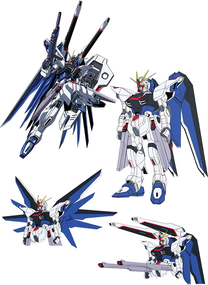 Gundam Freedom Png (719x1000), Png Download