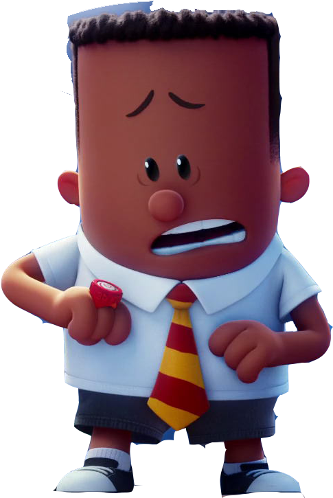 Captain Underpants Disneyscreencaps (581x782), Png Download