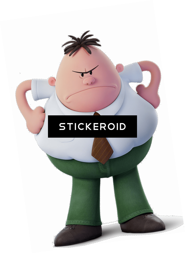 Mr Krupp Captain Underpants (748x1022), Png Download