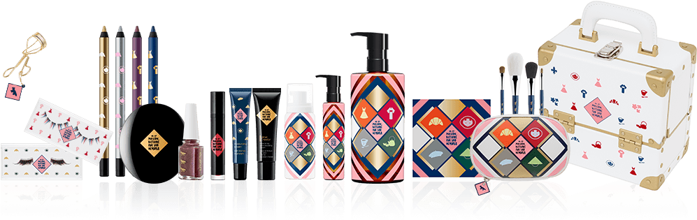 Gorgeous Goods Shu Uemura X Maison Kitsuné Beauty Remix (996x380), Png Download