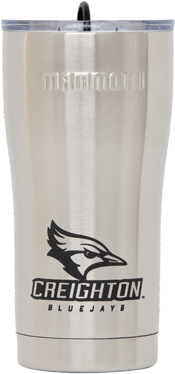 Creighton 12oz Stainless Can Holder (500x866), Png Download