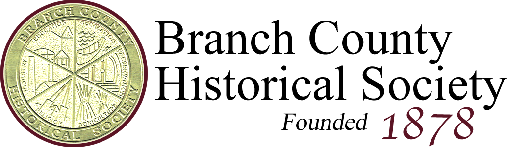 Branch County Historical Society (1034x301), Png Download