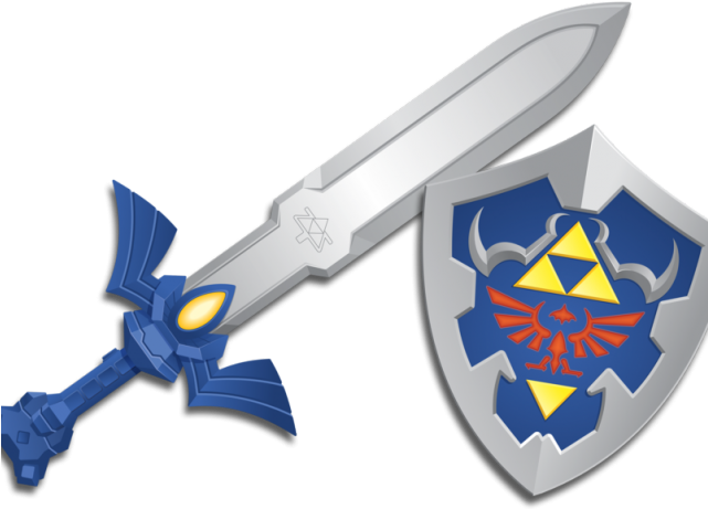 Zelda Clipart Master Sword (640x480), Png Download