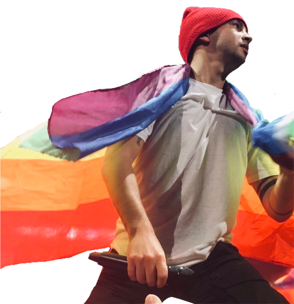 Twentyonepilots Twentyønepiløts Png Tøp Pride Prideflag (1024x1192), Png Download