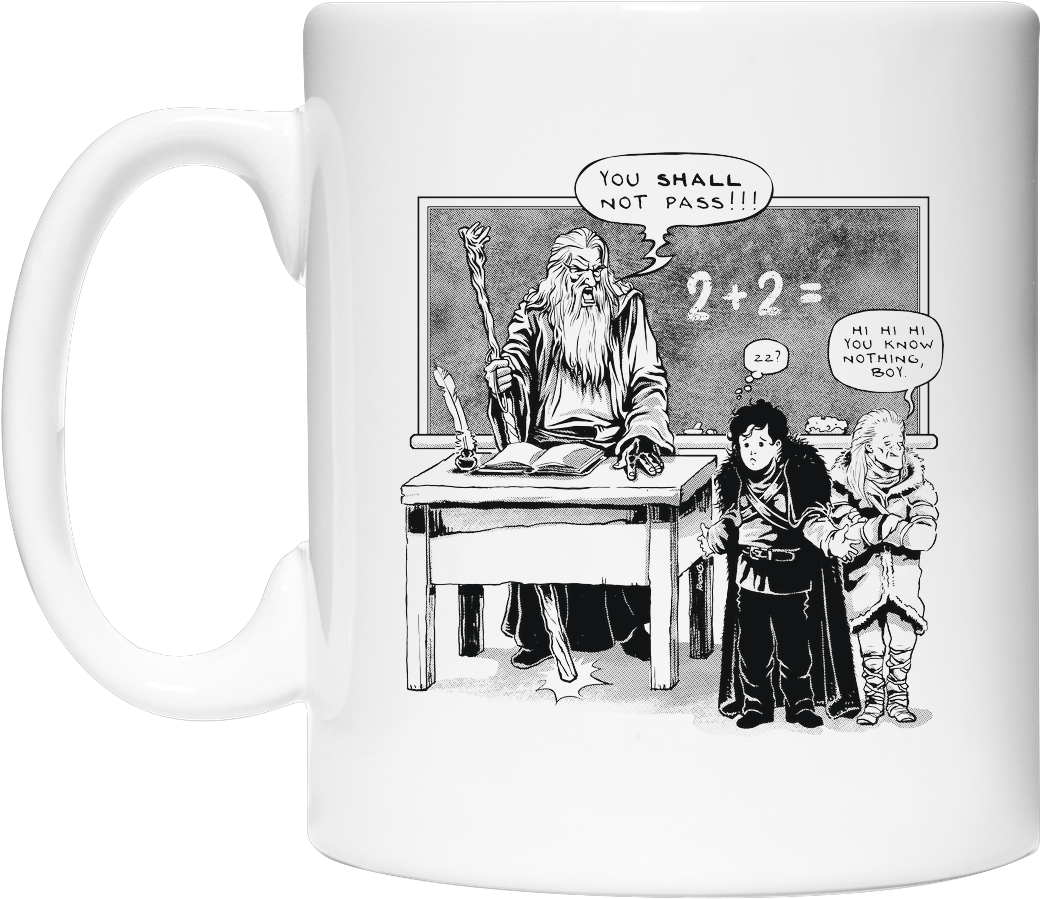 Rico Mambo You Shall Not Pass Sonstiges Coffee Mug (1044x1044), Png Download