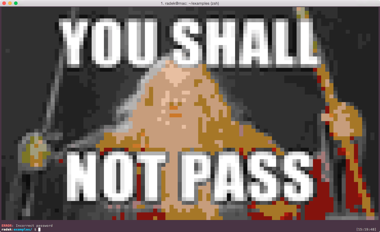 You Shall Not Pass (1298x793), Png Download