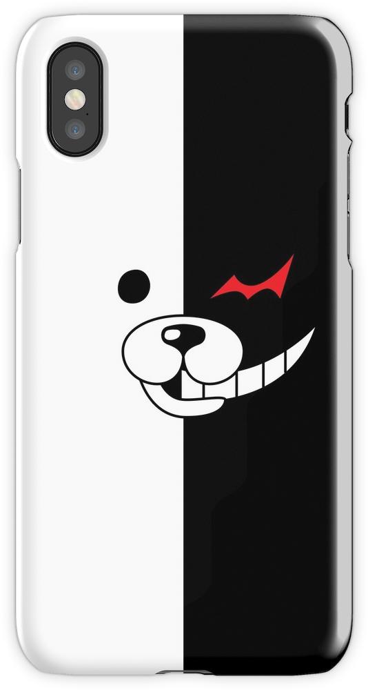 Monokuma Iphone X Snap Case (750x1000), Png Download