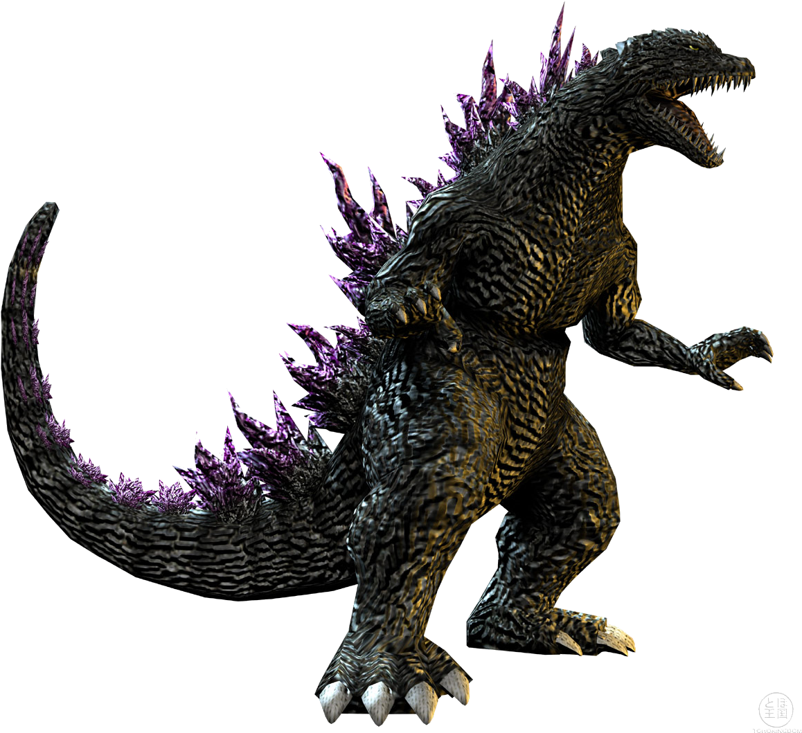 Godzilla2k 2 (1200x1066), Png Download