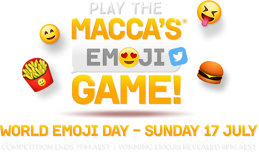 Maccas Emoji Maccas Emoji (849x501), Png Download