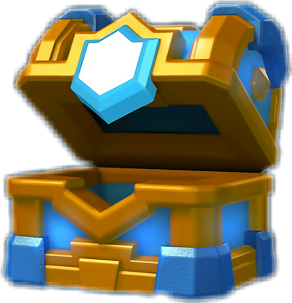 Chest Clashroyale Clanchest Clan (598x620), Png Download
