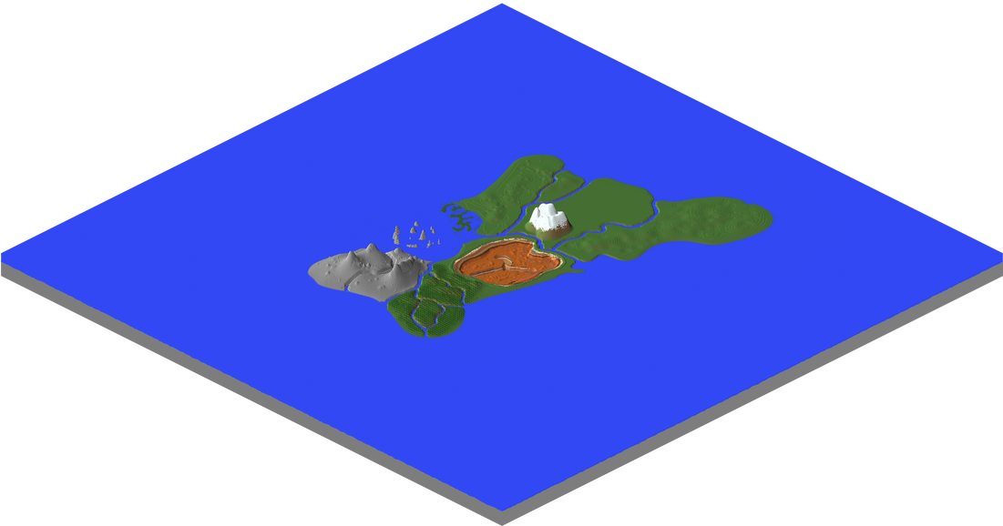 Izzy & Johnathan's Retarded Adventure Map (1100x618), Png Download