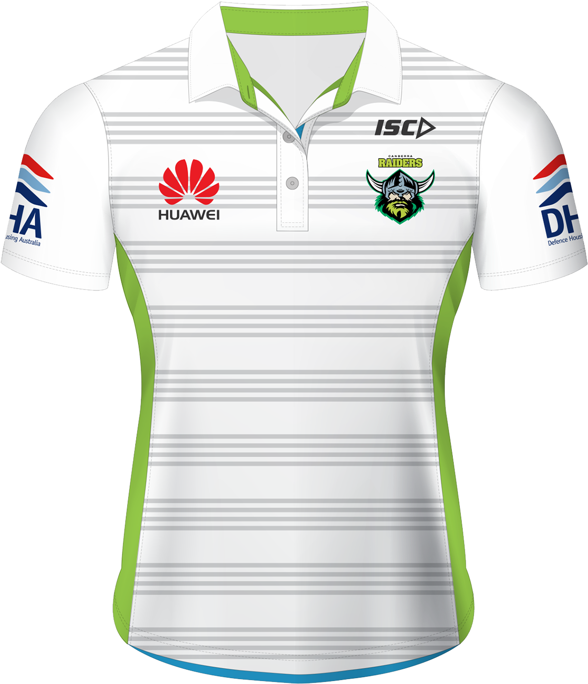 Canberra Raiders 2016 Media Polo (1666x1597), Png Download