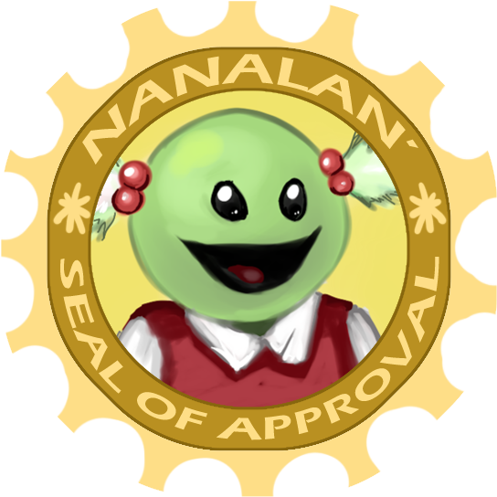 “ Ur Blog Just Got The Nanalan Seal Of Approval Gj (720x578), Png Download