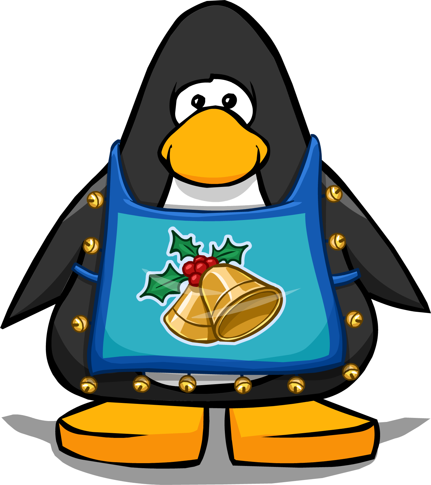 Jingle Apron Player Card (1380x1554), Png Download