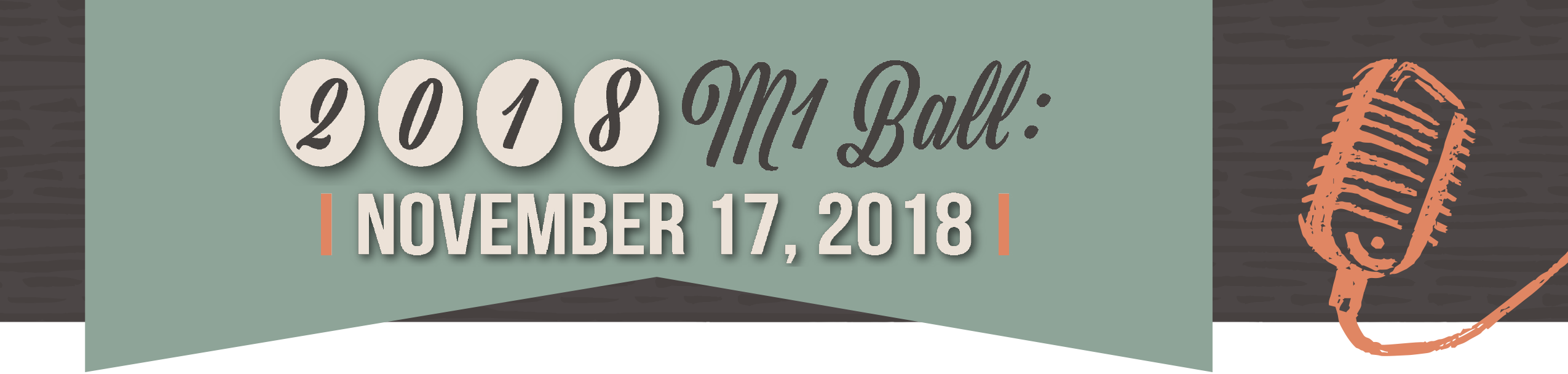 M1 Ball 2018 Header (2550x608), Png Download