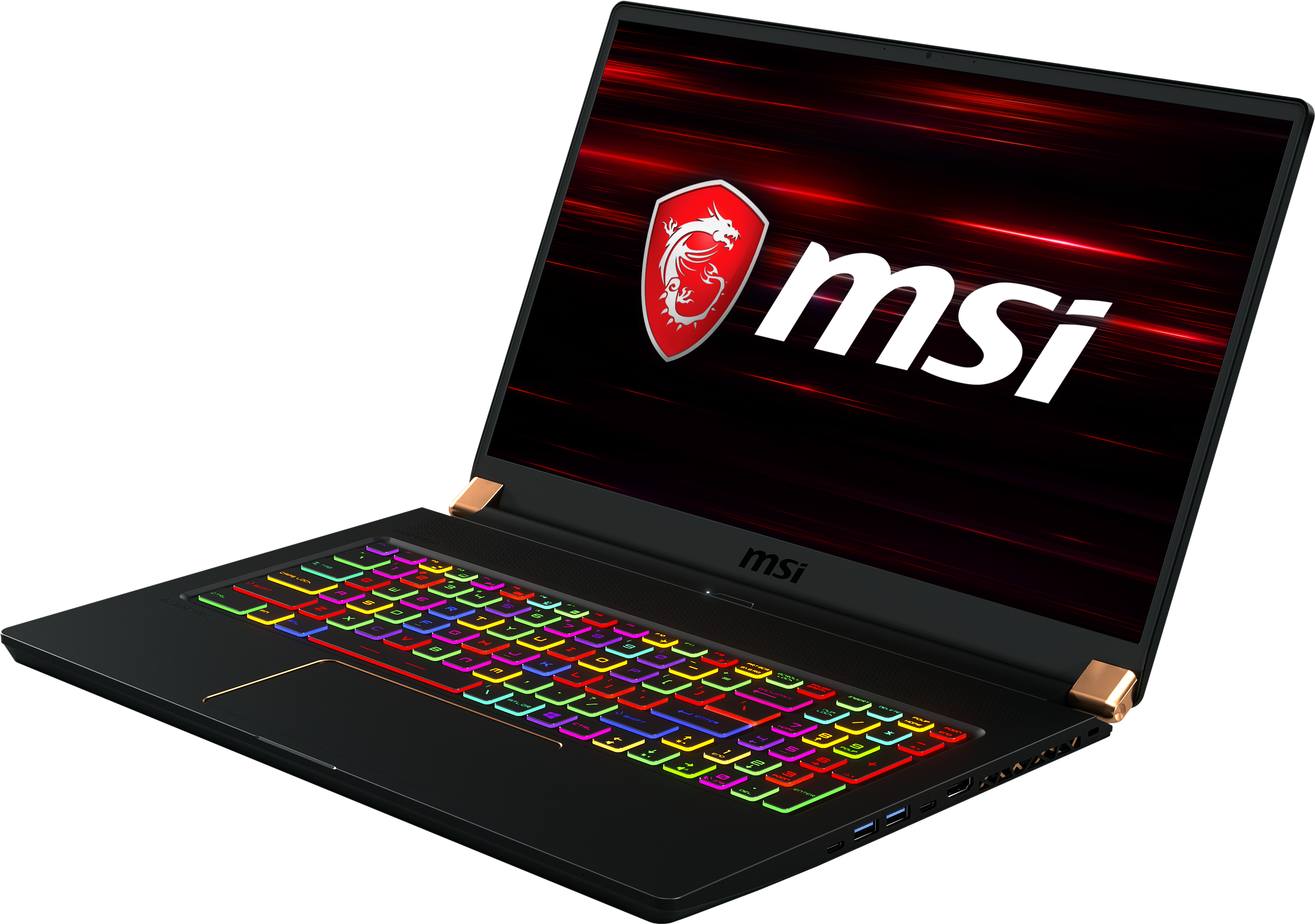 Msi's 2019 Gaming Laptop Lineup Is Led By The Gs75 (4500x2531), Png Download