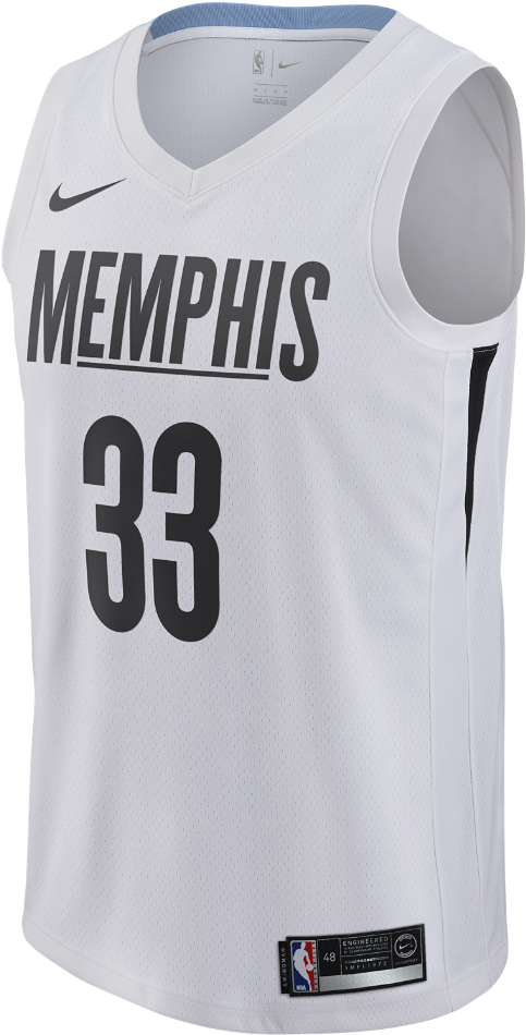 Marc Gasol City Edition Swingman Jersey Men's Nike (1000x1000), Png Download