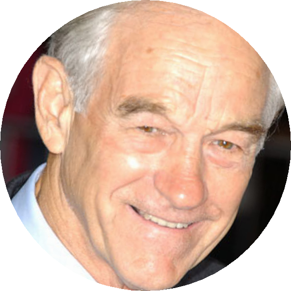 Ronpaul (600x600), Png Download