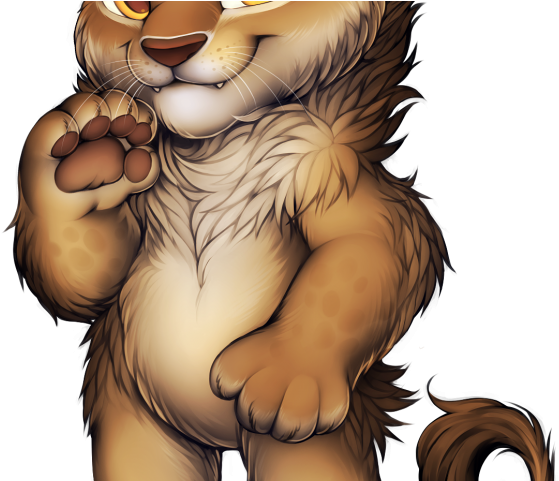 Drawn Snow Leopard Dragon Wing (640x480), Png Download