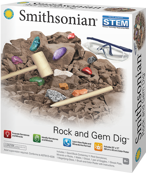 Rock & Gem Dig (600x600), Png Download