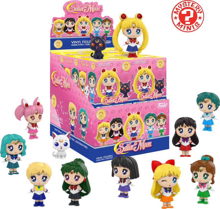 Mystery Minis Sailor Moon (917x871), Png Download
