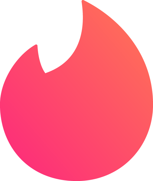 Tinder Logo - Transparent Tinder Logo Png (506x600), Png Download