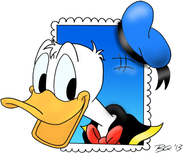 More Like Donald Duck Reading The Dutch Donald Duck - Donald Duck (800x600), Png Download