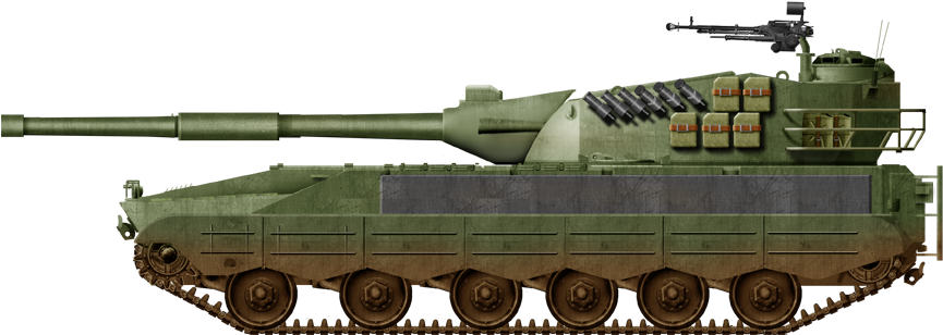 Taa - - Romanian Cold War Tanks (864x324), Png Download
